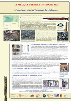
Le Mexique, terrain de recherche pour l'archéologie et l'ethnologie française. L'obsidienne chez...